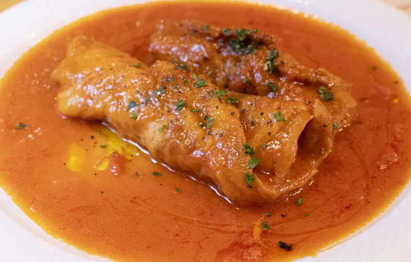 Involtini di seitan bio alla romana
